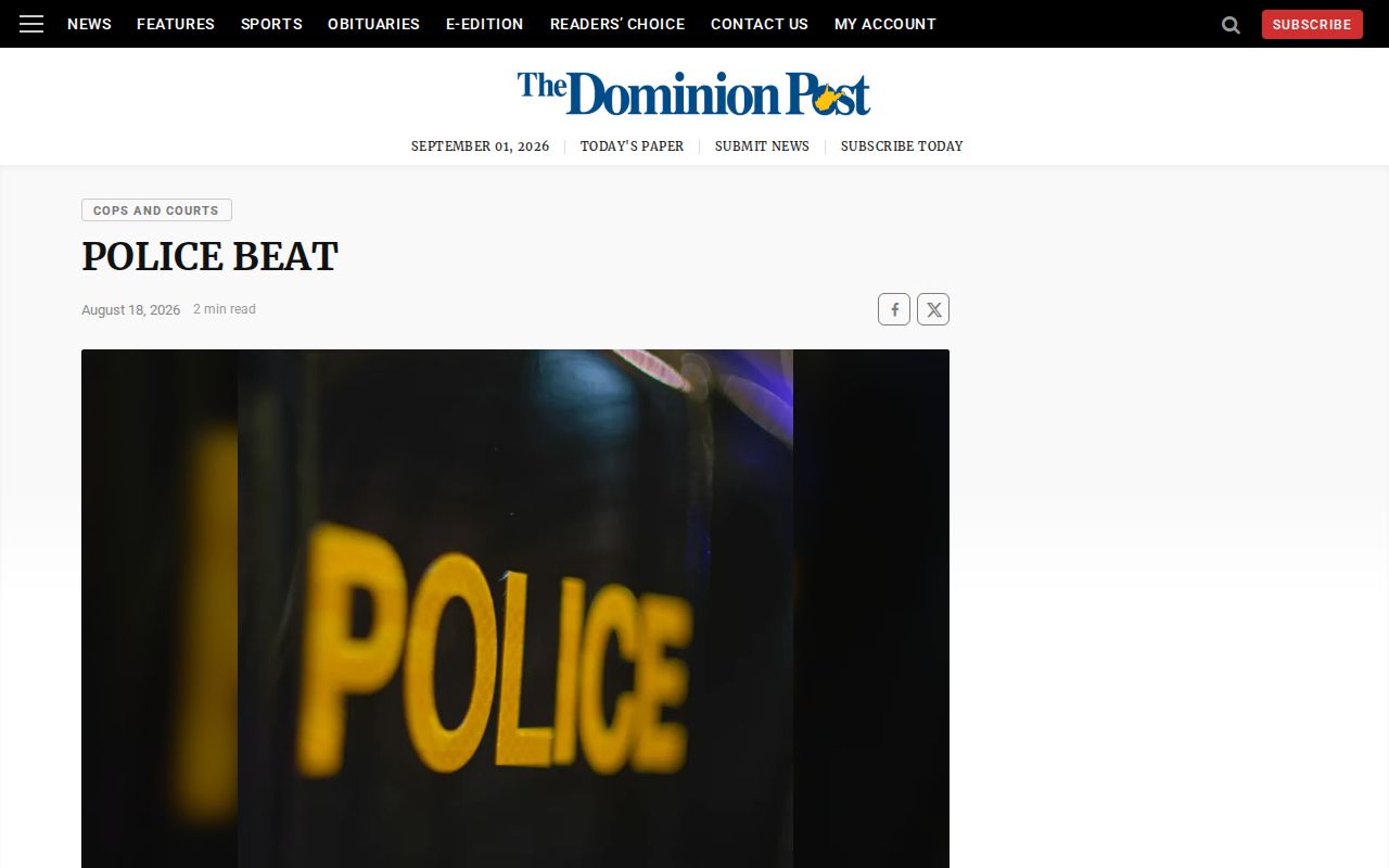 Preston County crime record regional news source