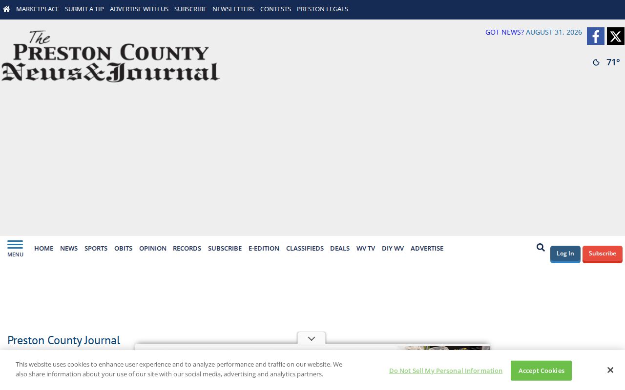 Preston County arrest record local news source